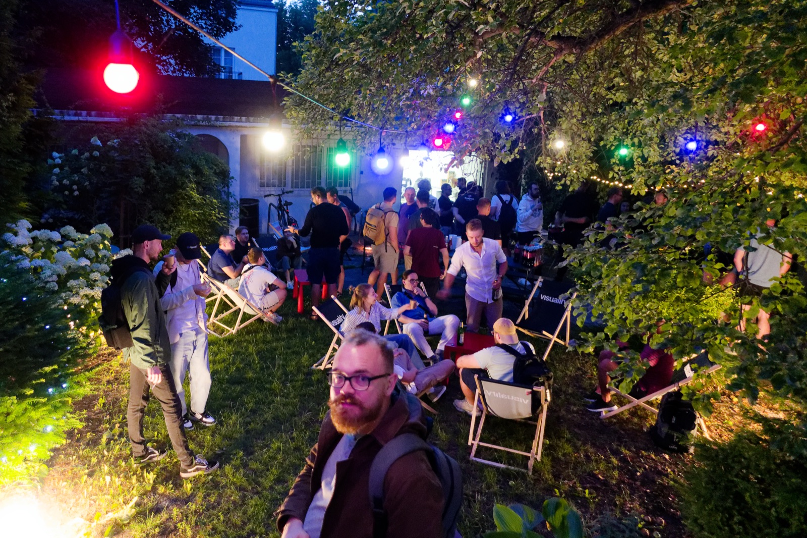 First Ruby Community Conference - After Party in Visuality garden