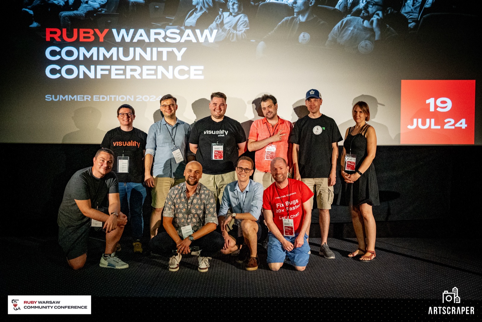 Ruby Community Conference summer edition 2024 - speakers and workshop organizers